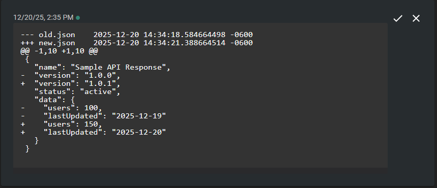 Notifications History
